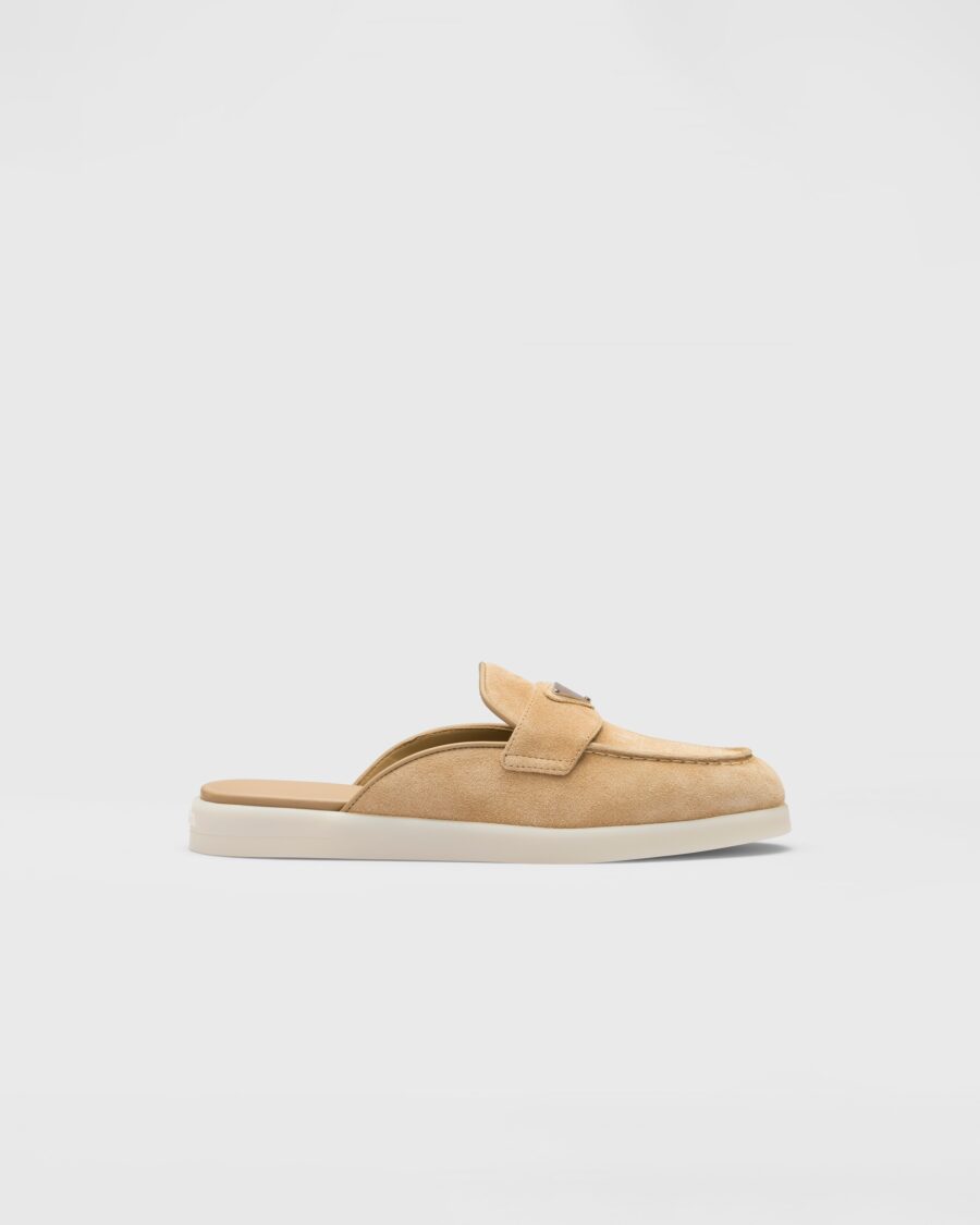 SUEDE SABOTS