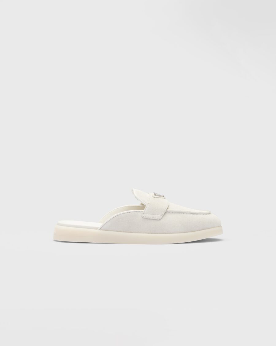 SUEDE SABOTS