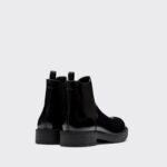 BRUSHED LEATHER CHELSEA BOOTS