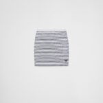 PRINTED JERSEY SKIRT