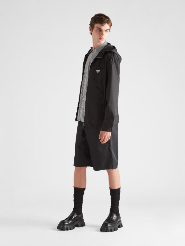 RE-NYLON HOODED BLOUSON