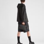 RE-NYLON HOODED BLOUSON