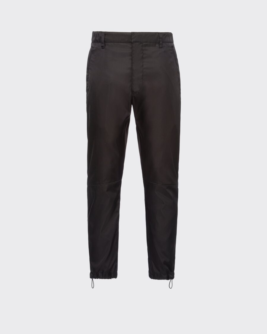 RE-NYLON TROUSERS