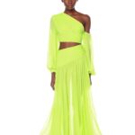 JAPERA CUTOUT NEON GOWN