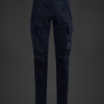 Metropolis Series Stretch Sateen Ergonomic Cargo Pants