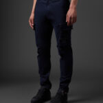Metropolis Series Stretch Sateen Ergonomic Cargo Pants