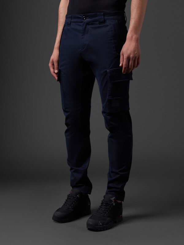 Metropolis Series Stretch Sateen Ergonomic Cargo Pants