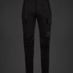 Metropolis Series Stretch Sateen Ergonomic Cargo Pants