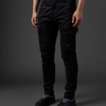 Metropolis Series Stretch Sateen Ergonomic Cargo Pants