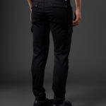 Metropolis Series Stretch Sateen Ergonomic Cargo Pants