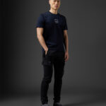 Metropolis Series Stretch Sateen Ergonomic Cargo Pants