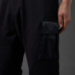 Metropolis Series Stretch Fleece Mixed Track Pants