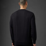 Metropolis Series Stretch Fleece Logo Badge Sweatshirt