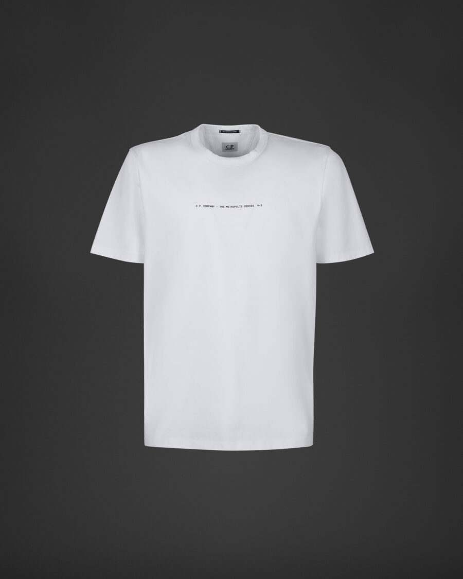 Metropolis Series Mercerized Jersey Urban Print T-shirt