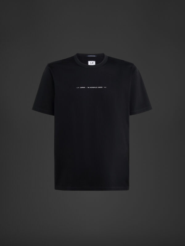 Metropolis Series Mercerized Jersey Urban Print T-shirt