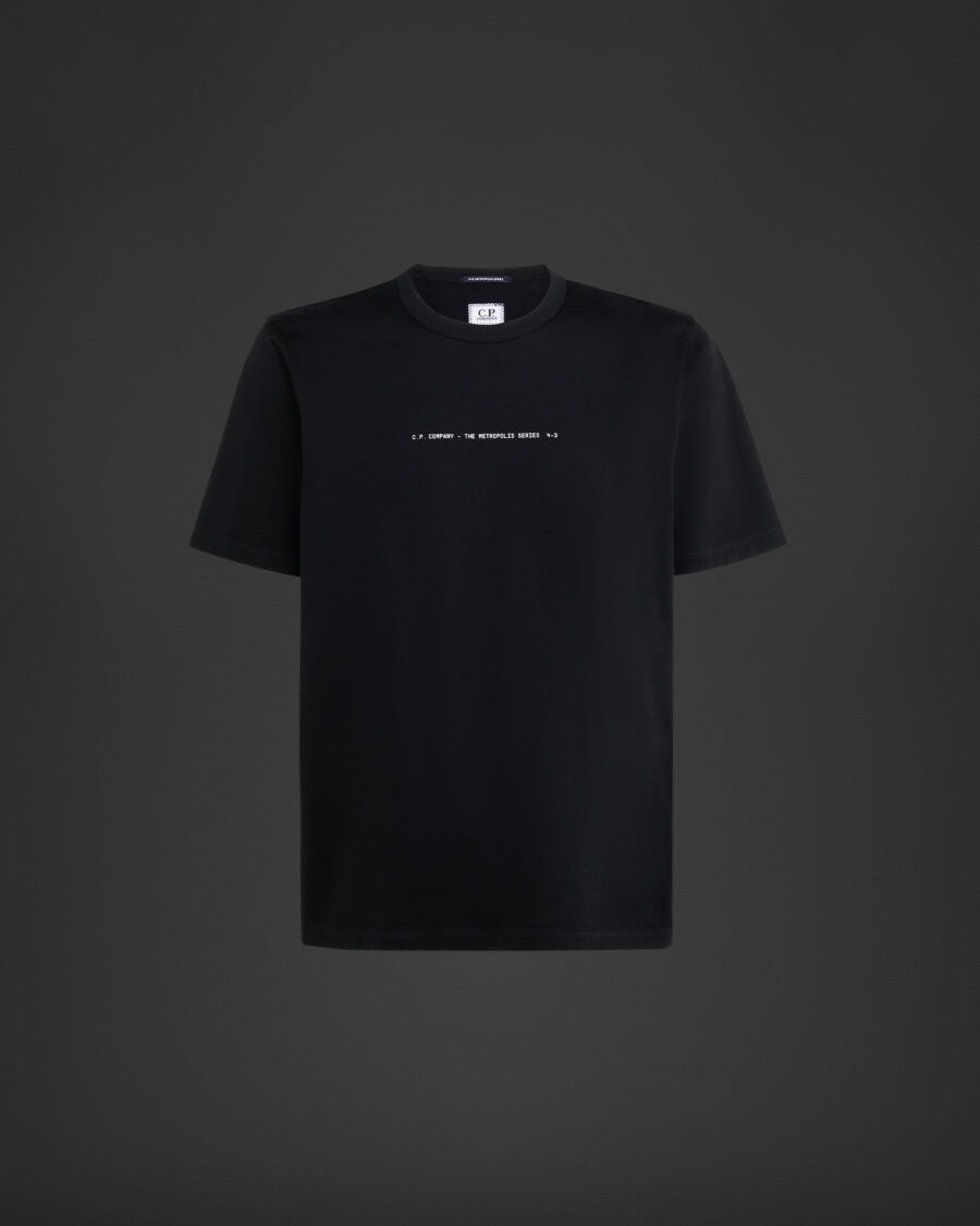 Metropolis Series Mercerized Jersey Urban Print T-shirt