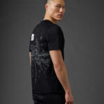 Metropolis Series Mercerized Jersey Urban Print T-shirt