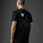 Metropolis Series Mercerized Jersey Urban Print T-shirt