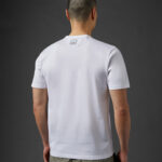 Metropolis Series Mercerized Jersey Outlined Print T-shirt
