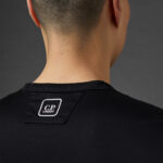 Metropolis Series Mercerized Jersey Outlined Print T-shirt