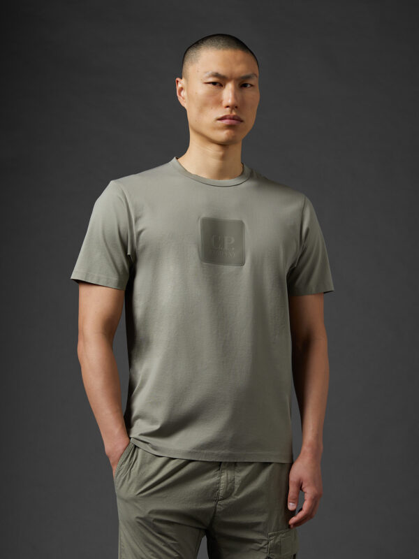 Metropolis Series Mercerized Jersey Logo Badge T-shirt