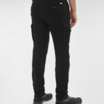 Stretch Sateen Cargo Pants Ergonomic Fit