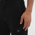 Stretch Sateen Cargo Pants Ergonomic Fit