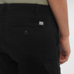 Stretch Sateen Cargo Pants Ergonomic Fit