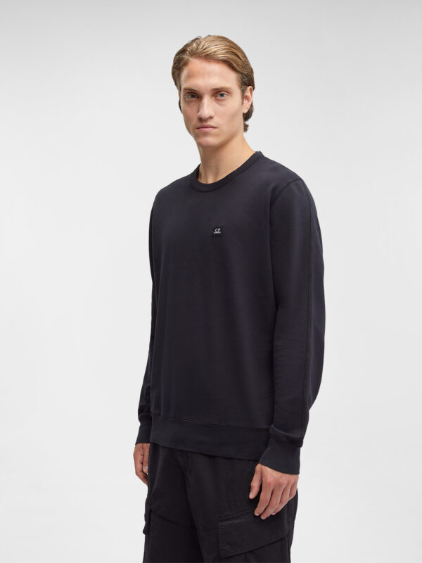 Light Fleece Logo Detail Sweatshirt