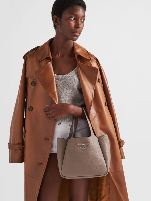 MEDIUM LEATHER TOTE