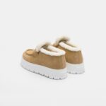 SUEDE SHEARLING LOAFER BOOTIES