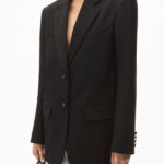 BOXY BLAZER IN WOOL TAILORING