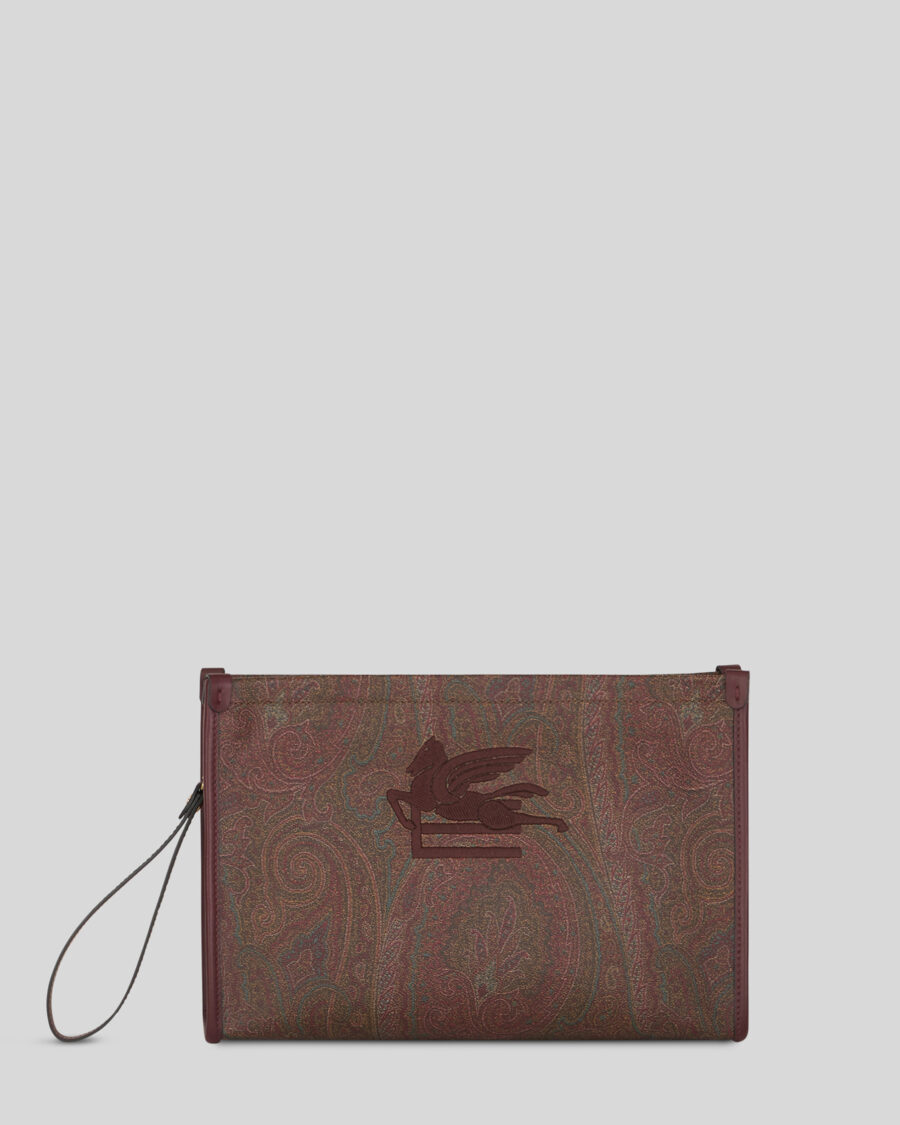 LARGE PAISLEY POUCH