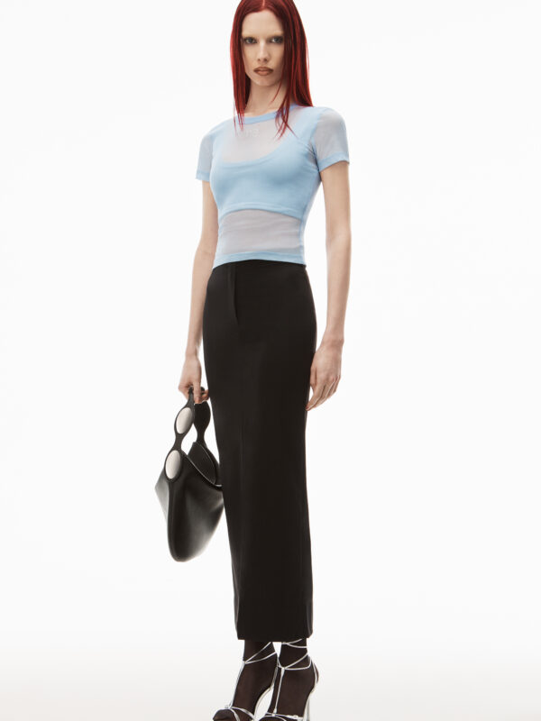 MESH SHORT SLEEVE TEE