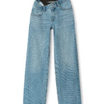 ASYMMETRICAL BIKINI LAYER JEANS