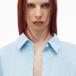 LAYERED SMOKED CAMI OVERSHIRT