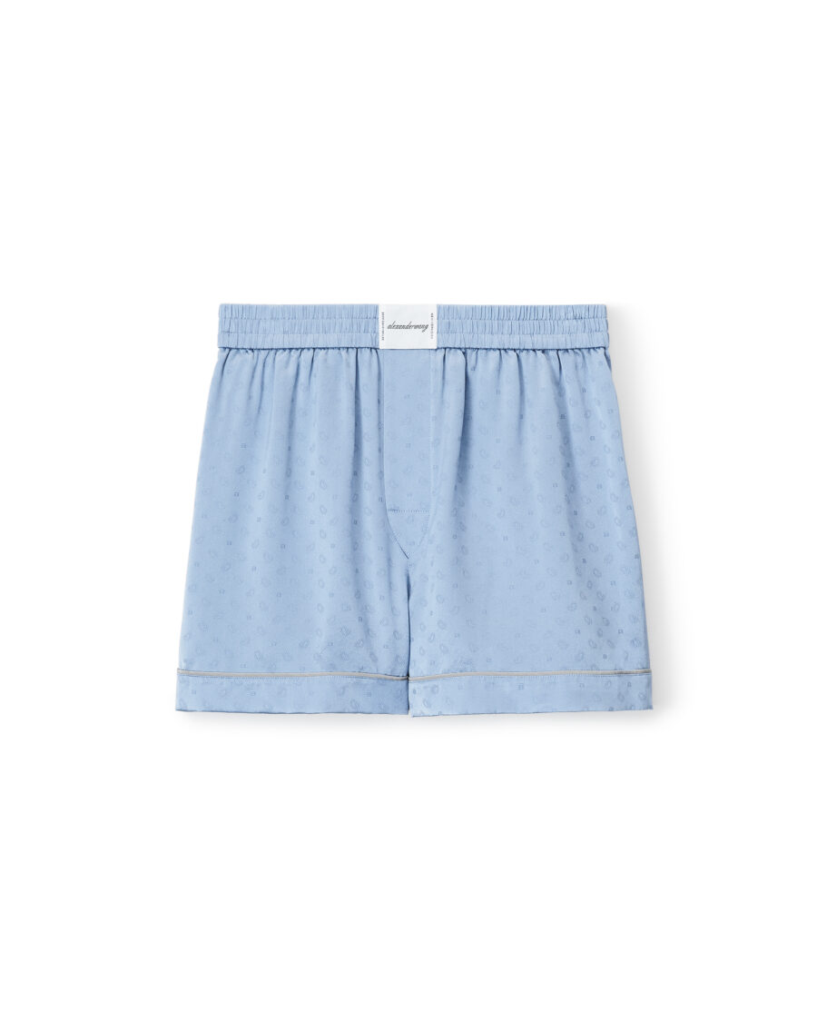 BOXER SHORTS IN SILK PAISLEY JACQUARD