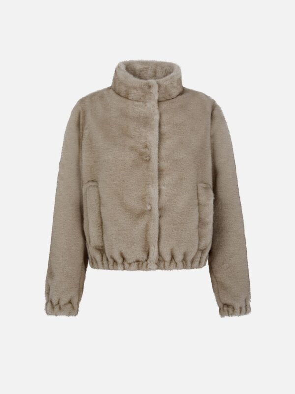 ECO FUR BOMBER JACKET