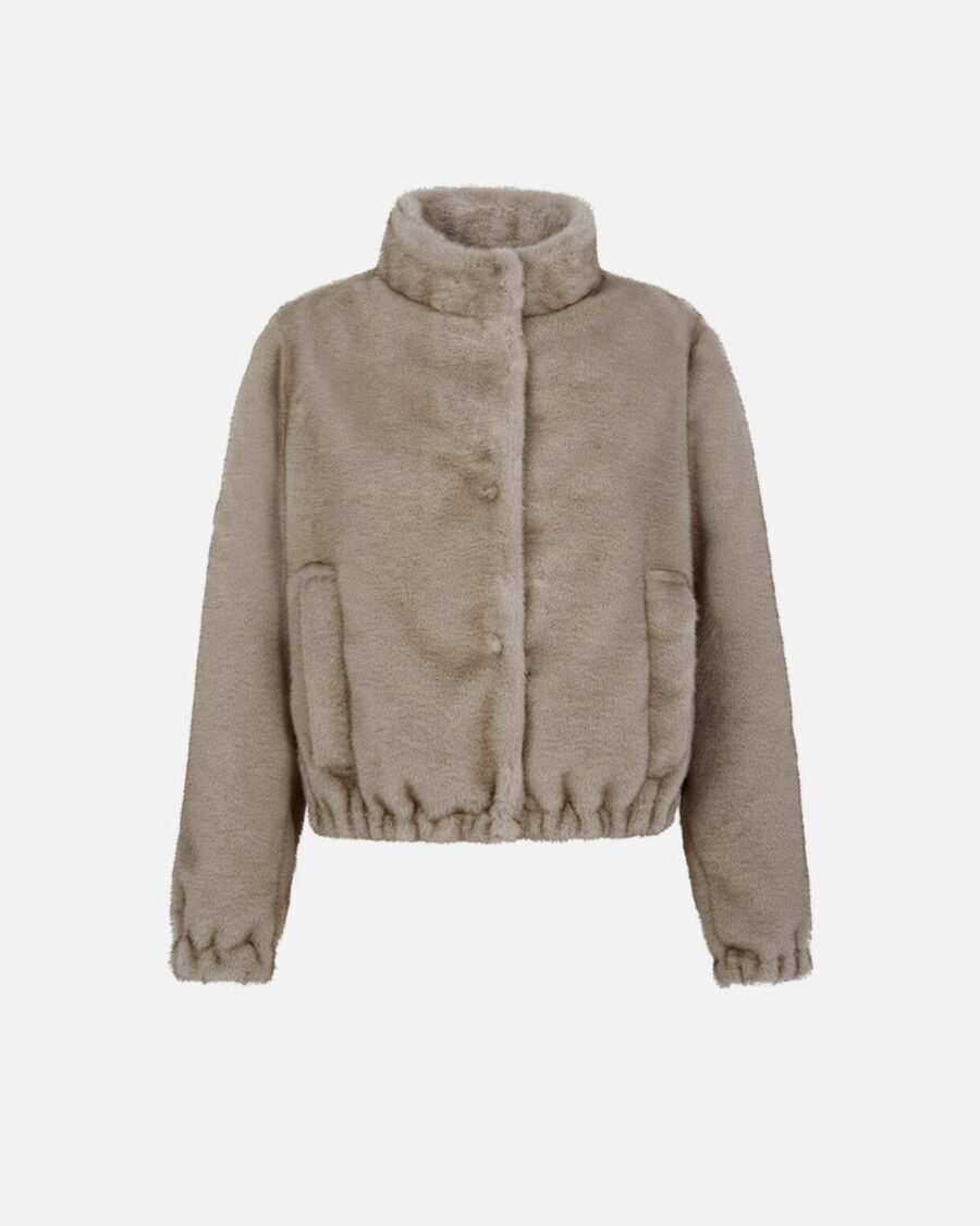 ECO FUR BOMBER JACKET