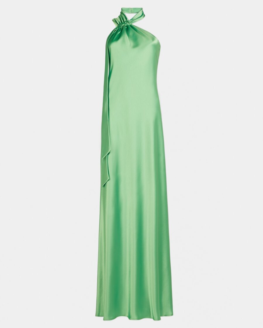 LONG ASYMMETRIC DRESS
