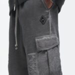 WASH CONTRAST SWEATPANTS