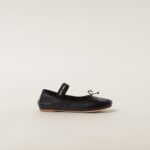 LEATHER BALLERINAS