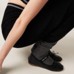 LEATHER BALLERINAS