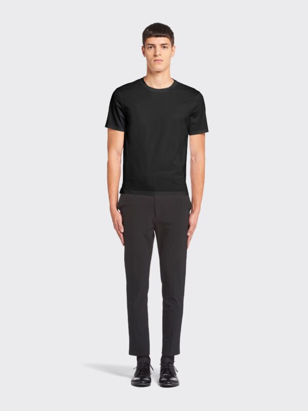 STRETCH COTTON TEE