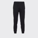 FLEECE AND NYLON SWEATPANTS