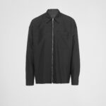 SILK SHIRT WITH ZIPPER