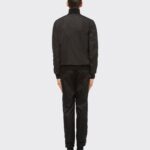 REVERSIBLE WOOL AND NYLON CARDIGAN
