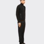 REVERSIBLE WOOL AND NYLON CARDIGAN