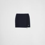 CASHMERE MINI SKIRT FRINGE