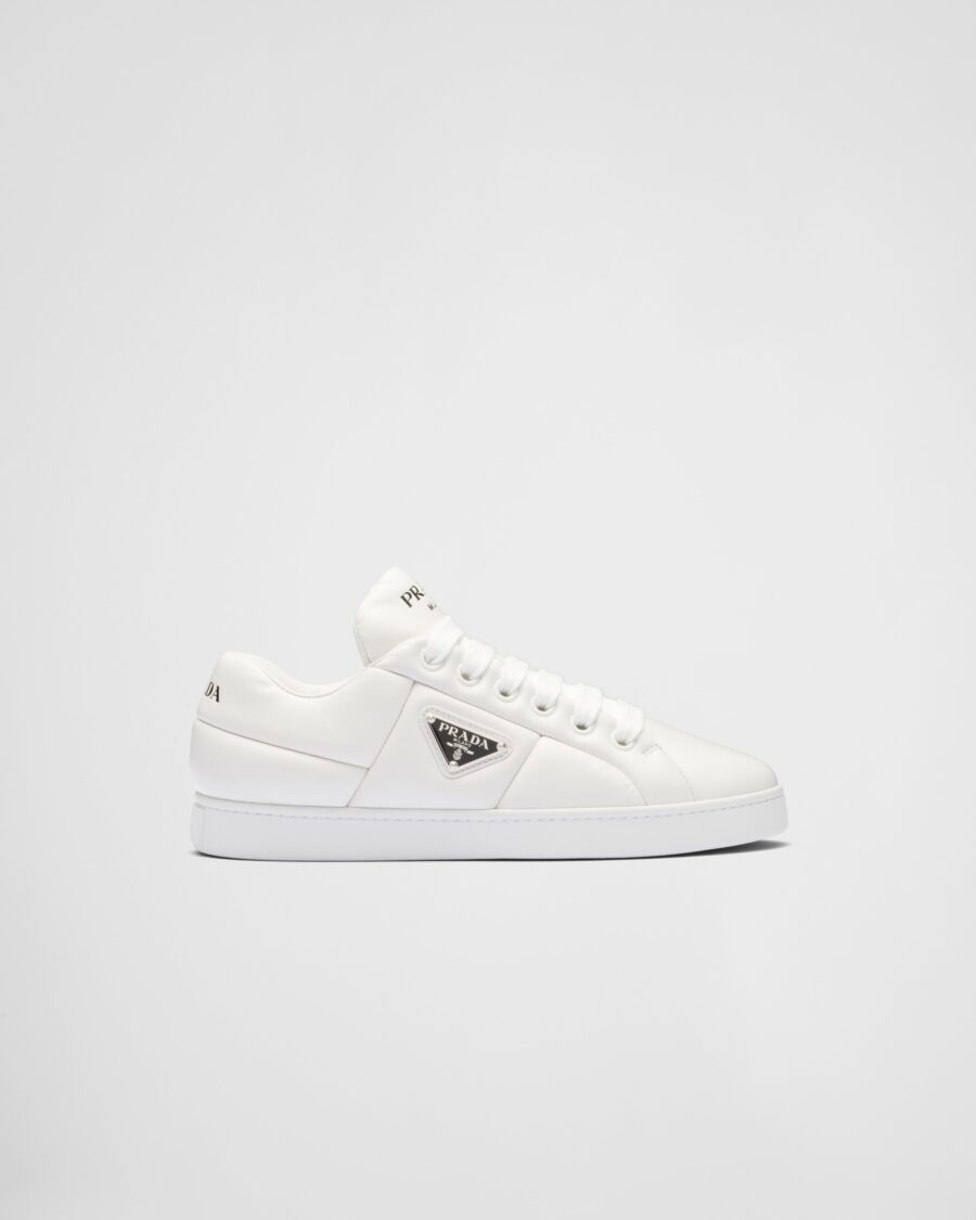 PADDED NAPPA LEATHER SNEAKERS